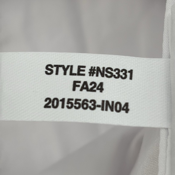 Madewell Relaxed Button-Up Shirt in Eyelet White size S NWT NS331 - Picture 11 of 13